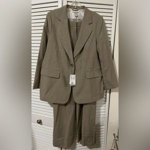 NWT H&M 2pc Brown Suit Set | sz 6